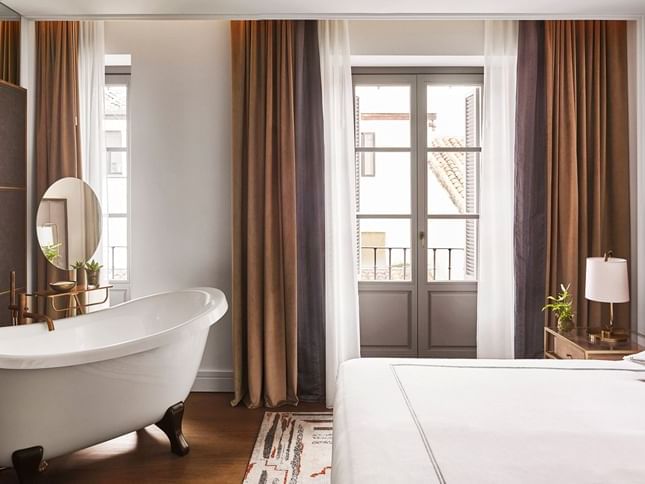 Habitación de gran Hotel inglés