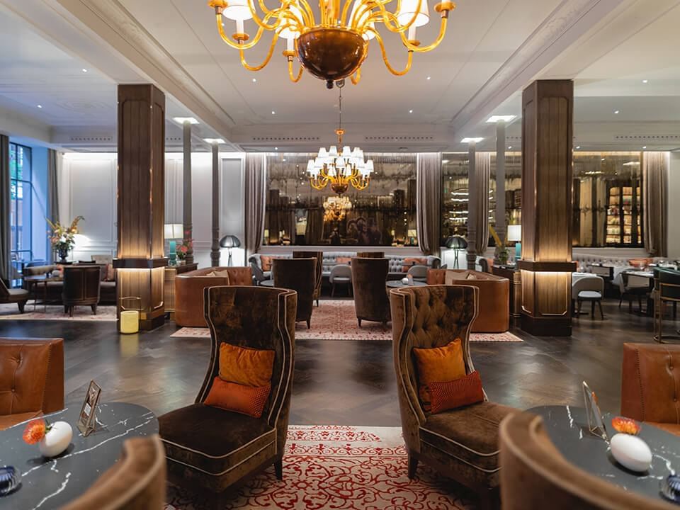 Lobby Gran Hotel Inglés de Madrid