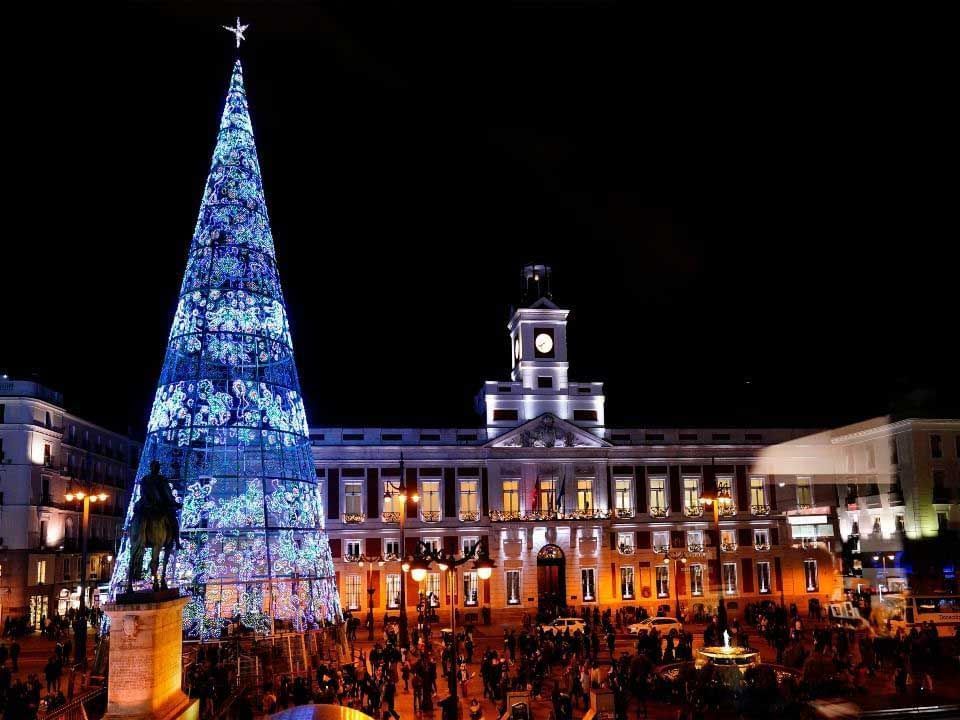Celebración año nuevo en Madrid