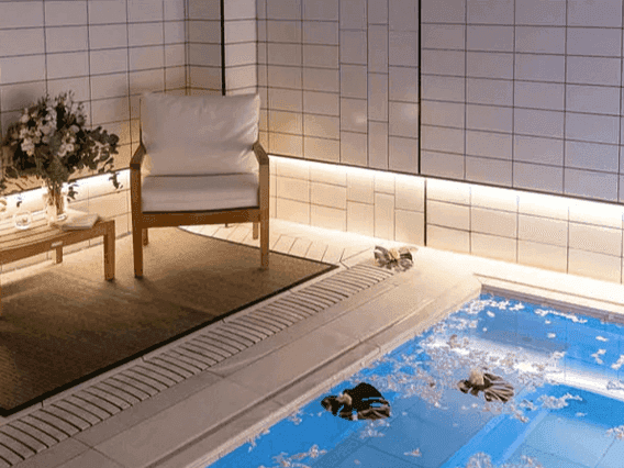 Piscina del Gran Hotel Inglés