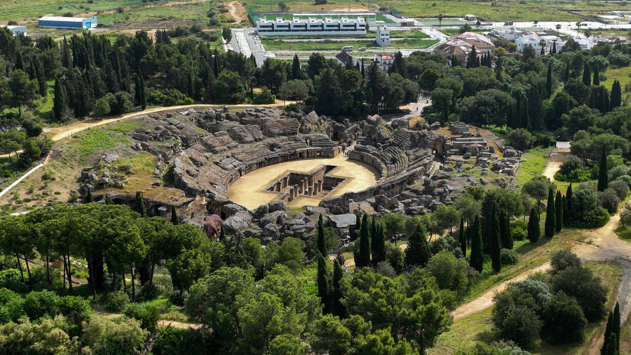 Italica, una joya romana foto